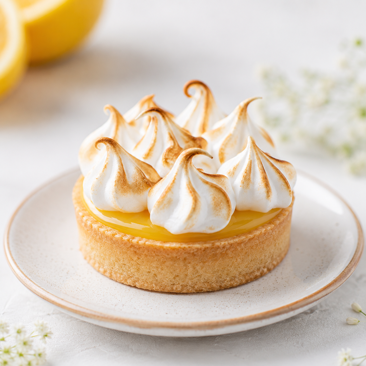 Mini Lemon Meringue Tart