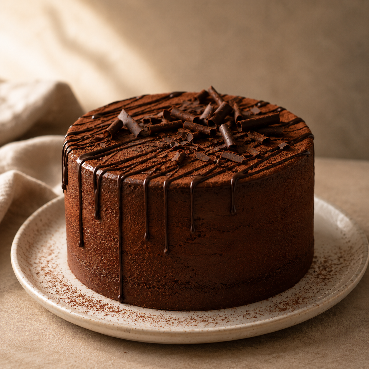 Dark Chocolate & Espresso Torte